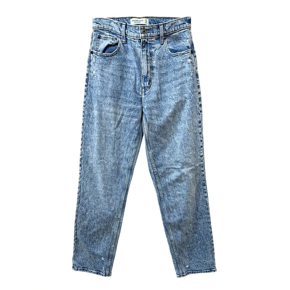 Abercrombie & Fitch Jeans Womens 27 4R‎ Blue The 90's Straight Ultra High Rise
